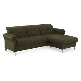 sit&more Eckcouch Federkern 3-Sitzer Grün