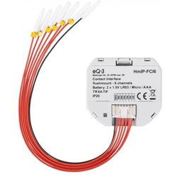 Homematic IP Kontakt-Schnittstelle Unterputz 9-fach | eQ-3 | HmIP-FCI6