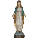 fadeda Krippenfigur FADEDA Madonna Immaculata, Holzoptik, Höhe in cm: 11,8
