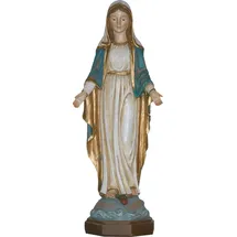 fadeda Krippenfigur FADEDA Madonna Immaculata, Holzoptik, Höhe in cm: 11,8