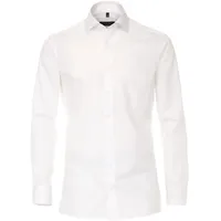 CasaModa Herren, Hemd weiß comfort fit, weiß, NOS
