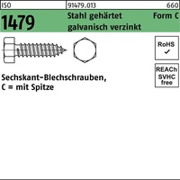Industrial Quality Supplies ISO 1479 Form C Sechskant-Blechschraube VG