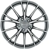 MAK Fabrik gun metallic mirror 9x18 ET44 - LK5/120 ML72.6 Alufelge grau