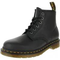 Dr. Martens DR MARTENS Unisex 6 Eye Boots, Black Nappa, 38 EU