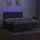 vidaXL Boxspringbett 180 x 200 cm Dunkelgrau