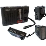 Trade Shop - MINI RADIOPORTATILE RADIOLIN FM RICARICABILE MP3 USB MICROSD CMIK938 -