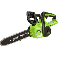 Greenworks G40CS30II Akku Kettensäge, 12 Zoll (30 cm) Blattlänge, 4,2 m/s Kettengeschwindigkeit, 2,6 kg, automatisches Öl-System OHNE 40V Akku & Ladegerät, 3 Jahre Garantie