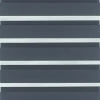 GARDINIA Flächenvorhang Day + Night, grau 60 x 245 cm