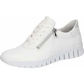 WALDLÄUFER Schnürschuh bequem in weiss Weiss, Gr.: 37