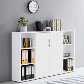 MID.YOU Office Edition Aktenschrank 173 x 114 x 33 cm Weiß