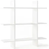Kid’s Concept Star Wandregal 70 x 70 x 15 cm Weiß