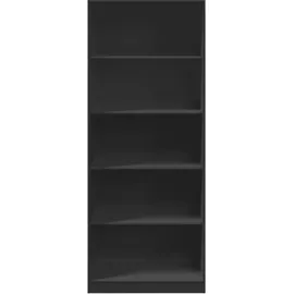 vidaXL Kleiderschrank 80x50x200 cm Schwarz