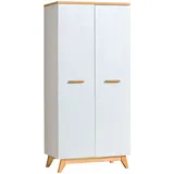 Kleiderschrank Stauraumschrank 85x52x185cm Nash Eiche Andersen Kiefer 84287213