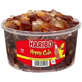 HARIBO HAPPY COLA Fruchtgummi 1200,0 g, 150 St.