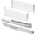 Emuca Aussenschublade Simplex 25kg 122 x 490 mm