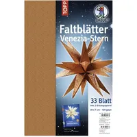 Ludwig Bähr Faltblätter Venezia-Stern Crush paper