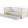 Vipack Kinderbett Magrit 90 x 200 cm Kiefer massiv weiß lackiert