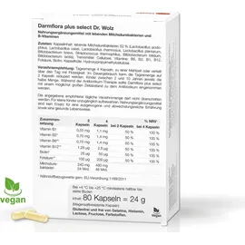 DR WOLZ ZELL GMBH Darmflora plus select Kapseln 80 St.