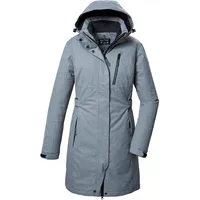 KILLTEC Damen Funktionsparka/Parka mit abzippbarer Kapuze KOW 303 WMN PRK, graumelange, 38,