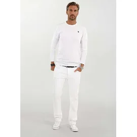 Alessandro Salvarini Comfort-fit-Jeans Weiß W36/L32