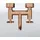 Steinberg Serie 250 Zweihandwannenmischer Brushed Copper