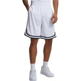 URBAN CLASSICS Stripes Mesh Shorts (TB243-00244-0037) whtblkwht