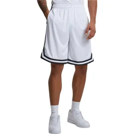 URBAN CLASSICS Stripes Mesh Shorts (TB243-00244-0037) whtblkwht
