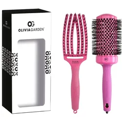 Olivia Garden Hot Pink Set Geschenkset für thermische Umformung von Haaren