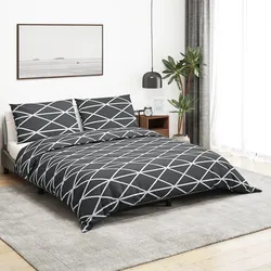 Bettwäsche-Set Grau 200x200 cm – Eleganz in Baumwolle