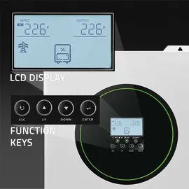 Qoltec Hybrid Off-Grid Solar Wechselrichter 11000W