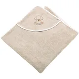 Sterntaler Kapuzenbadetuch 100x100 Lucky Sand