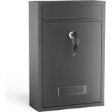 Wiltec Briefkasten Schwarz