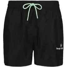 Sergio Tacchini GUACETO SWIMSHORT Schwarz/Grün M