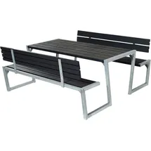Plus Zigma 176 x 198 x 73 cm Schwarz