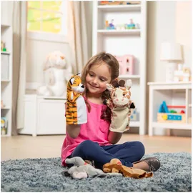 Melissa & Doug Hand Puppets Zoo Friends