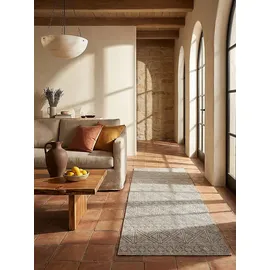 KADIMA DESIGN Teppich recycelt waschbar | Ethno-Geometrisches Design | Bouclé-Struktur & pflegeleicht, | 155x230cm