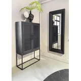 GUTMANN FACTORY Highboard, Vitrine, Breite 90 cm schwarz , 71925364-0 B/H/T: 90 cm x 160 cm, x 37 cm