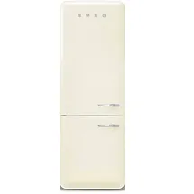 Smeg FAB38LCR6 Retro-Kühl-Gefrierkombination (481 l, 2050 mm hoch, Creme)