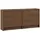 petits-meubles Kommode Japandi 184 x 90 x 38 cm Braun