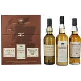 Classic Malts Selection Collection Coastal Caol Ila Single Malt 43% vol 0,2 l + Clynelish Single Malt 46% vol 0,2 l + Talisker Single Malt 45,8% vol 0,2 l