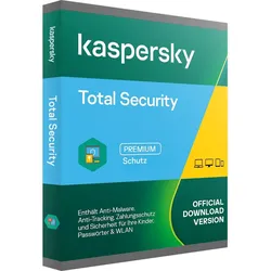 Kaspersky Total Security 2025 | 10 Gerät / 2 Jahre, Sofortdownload + Produkts...