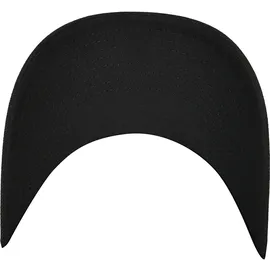 Flexfit Premium Curved Visor Snapback Cap schwarz Einheitsgröße