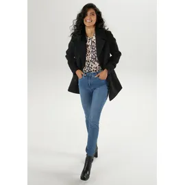 Aniston SELECTED Cabanjacke mit breitem Reverskragen Schwarz 36