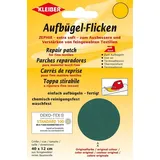 Kleiber + Co.GmbH Aufbügel-Flicken Zephir, grün, ca. 40 cm x 12 cm