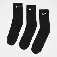 Nike Sportswear Everyday Essential Crew 3er Pack schwarz/weiß 46-50