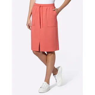Heine A-Linien-Rock Damen Rot 36