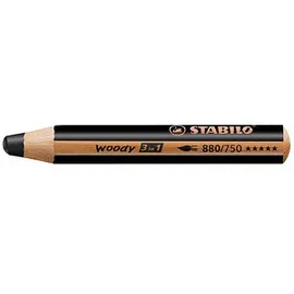 Stabilo Woody 3 in 1 Buntstift schwarz