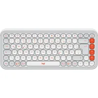 Logitech POP Icon Keys DE Offwhite / Orange