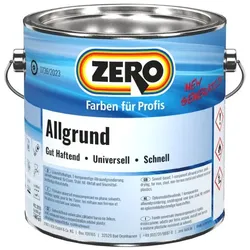 Zero Allgrund - 750 ml Weiss Lack Grundierung
