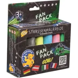 PUSTEFIX 45020006 MALEFIX Straßenmalkreide Fan Pack 12 Kreiden